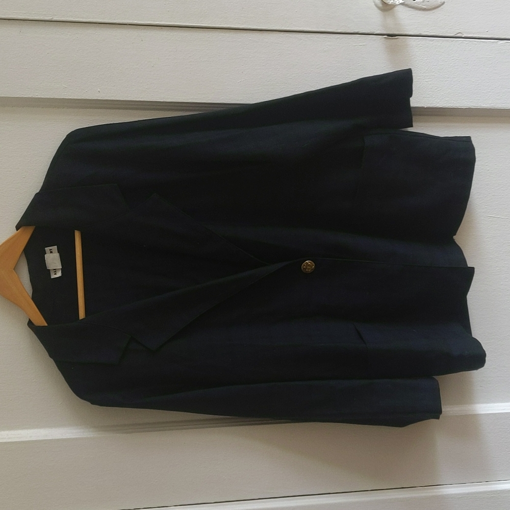 Vintage academic plaid blazer oversized